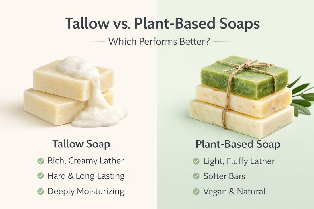 Why Tallow Soap Outperforms Vegetable &amp; Nut Oil Soaps